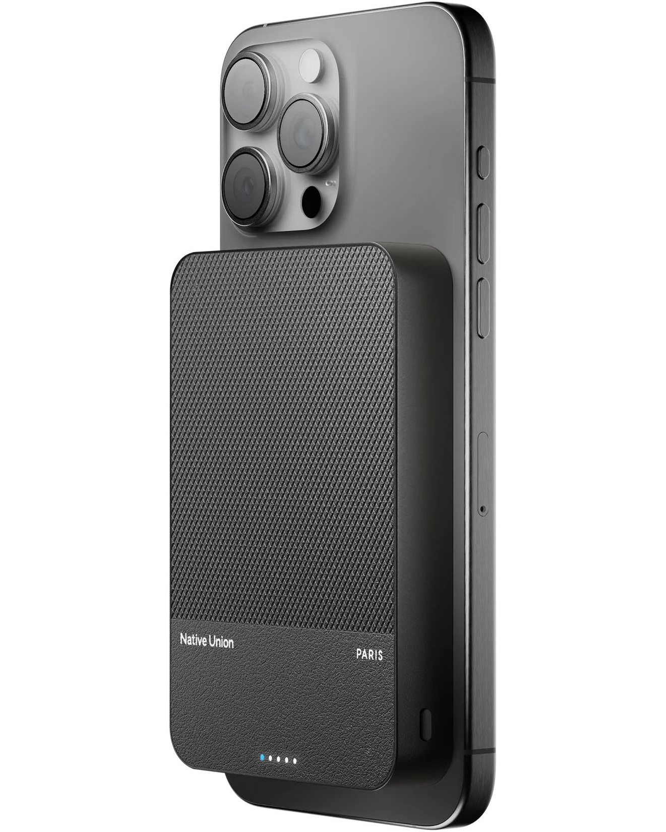 Портативная батарея Native Union (Re) Classic Magnetic Power Bank 10 000mAh Black (PB-5KMS-BLK)